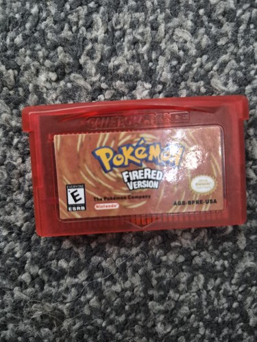 Pokemon fire red version - red,