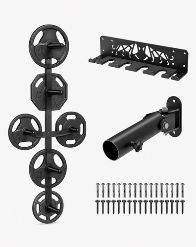 Wall mounted weight plate - wall,