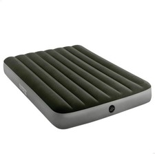 Intex Double Dura-Beam Standard Airbed With Built In Foot Pump 191x137x25cm