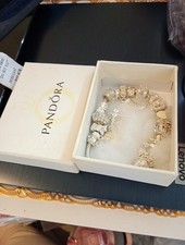 Pandora-esque 16 Charm Bracelet - Please Read Description