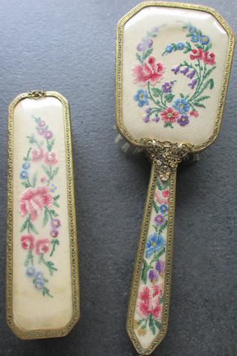 Vintage petit point embroidery - petit,