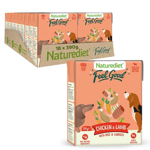Naturediet feel good wet dog - feel,