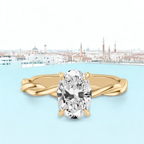 Diamond ring engagement gold - diamond,