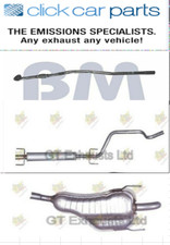 Zafira 1.8 Z18XER 1.6 Z16XER 05>14 FULL Exhaust System