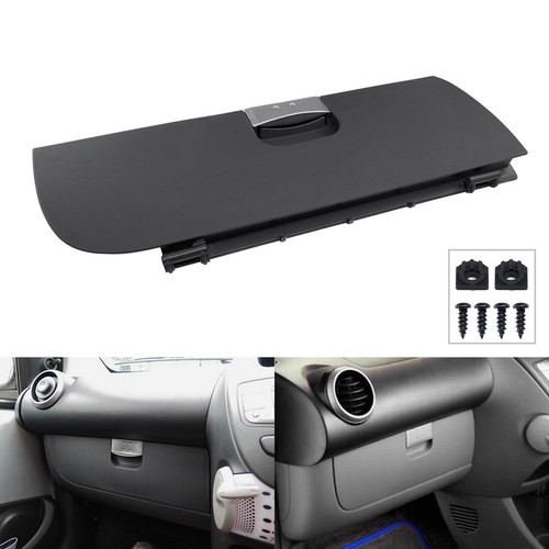 Rhd black glove - box, cover