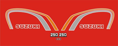 Suzuki ts250n 1979 decal kit - decal,