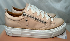 Moda in Pelle Leather Trainers