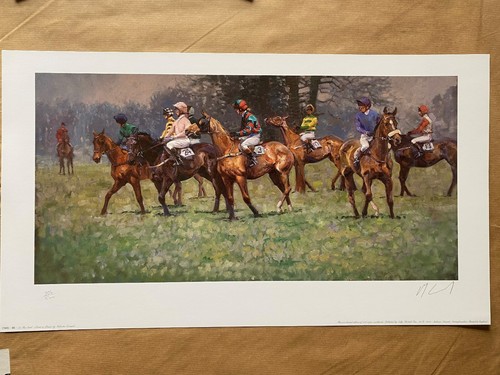 Rare horse racing art - rare,