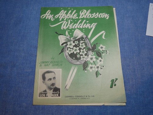 Sheet music apple blossom - sheet,