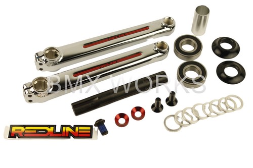 Redline flight bmx crank - redline, set
