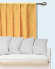 Saffron Silk Dupioni Curtain