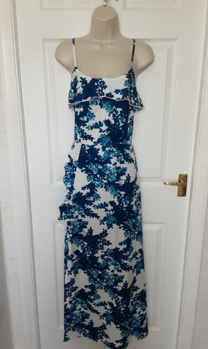 Blue flare midi maxi - blue,