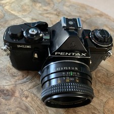 Black Pentax ME Body With 50mm