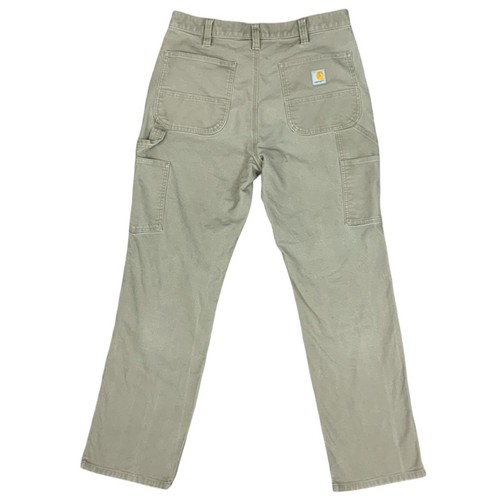 Vtg carhartt grey duck canvas - carhartt,