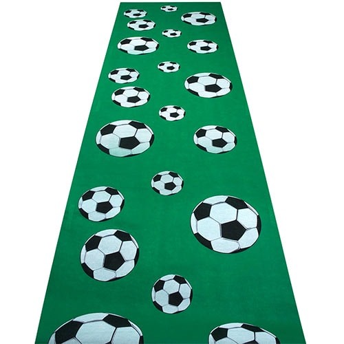 Football themed fabric - football,