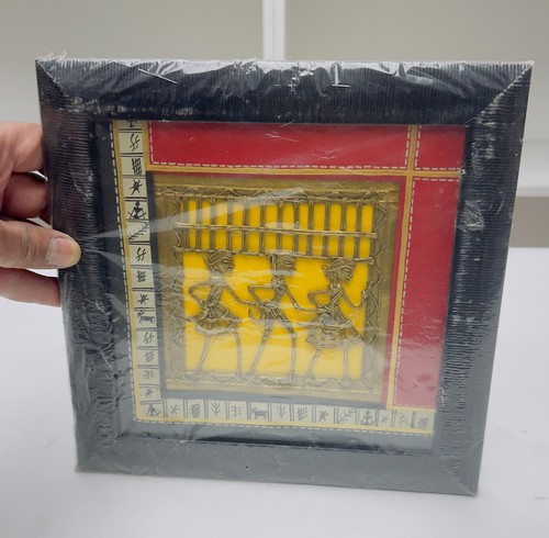 Framed indian warli tribal art - tribal,