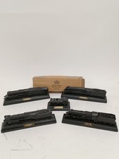 KIGNMAKER Real Coal Vintage Train Models 5pc Set with Box - Hand Made - USED