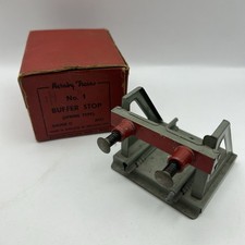 Vintage Used Hornby Trains No1 Buffer Stop With Springs in original Box O gauge