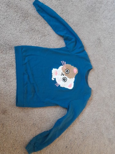 Blue cat sweater - blue,