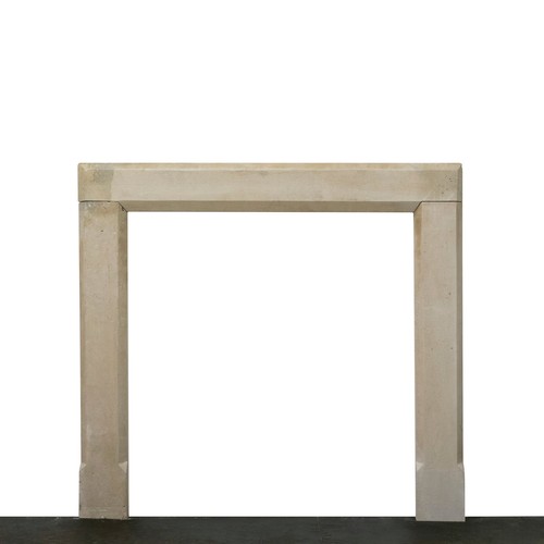 Limestone bolection fireplace - limestone,