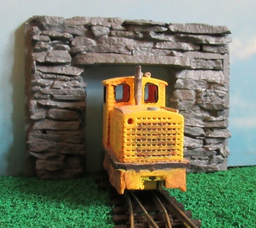 Slate mine tunnel