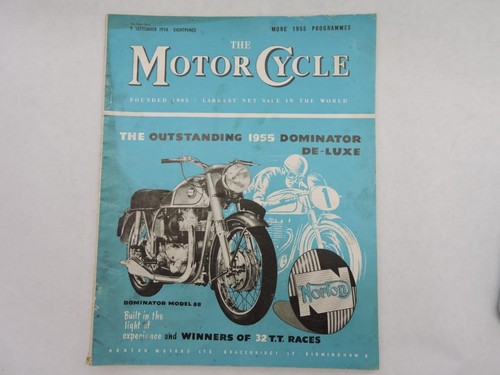 September 1954 motor cycle - 9,