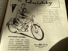 NSU QUICKLY MOPED ADVERT