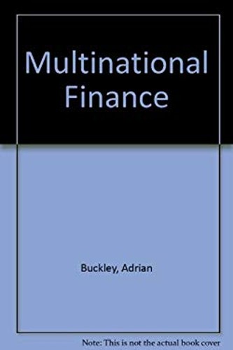 Multinational finance - multinational,
