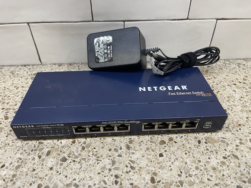 Netgear fs108 100 mbps 8 - netgear,