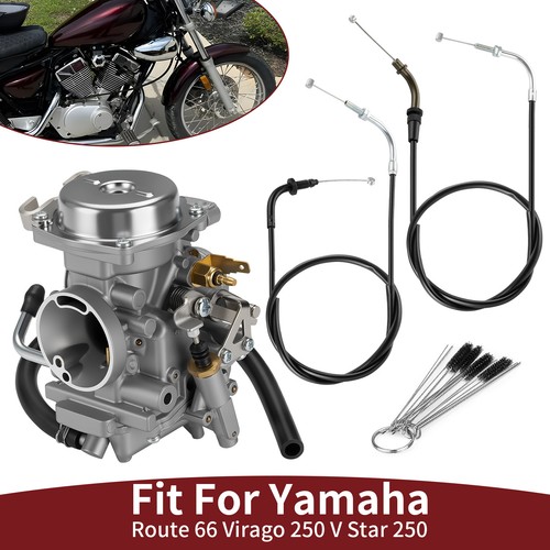 Carburetor throttle cable - carburetor, w/