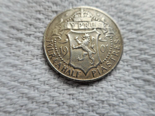 1901 cyprus four a - @, &