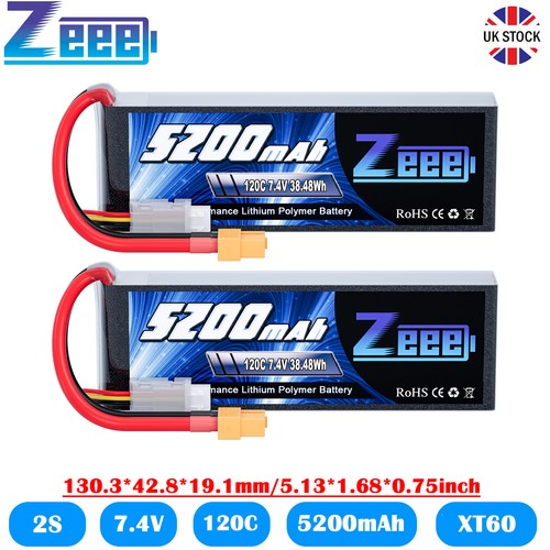 Zeee 120c 5200mah 2s - 2x,