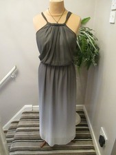 NEXT GREY MIX OMBRE DRESS SIZE