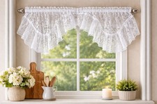 Vintage Lace Valance Set 2