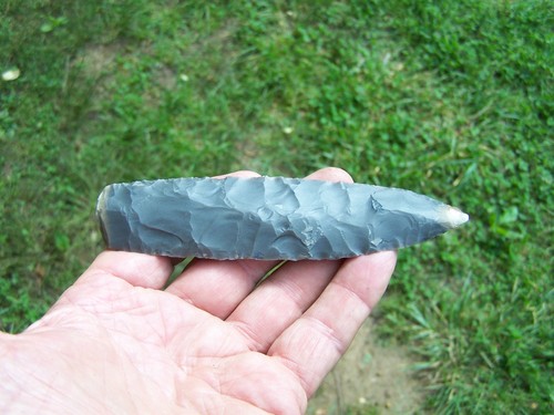 Large flint blade - , reproduction