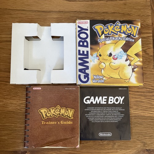 Pokemon yellow version gameboy - yellow,
