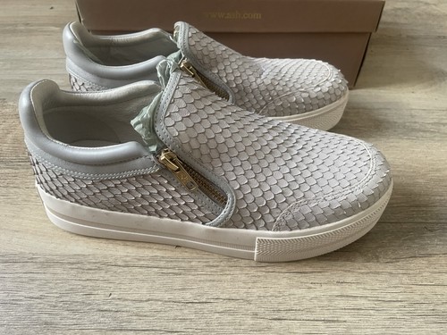 Ash 6wdem grey snakeskin - ash, "6wdem"