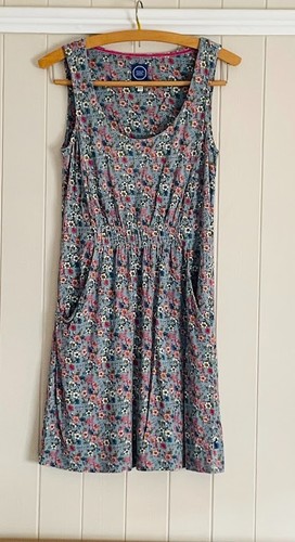 Joules floral dress blue - floral, uk