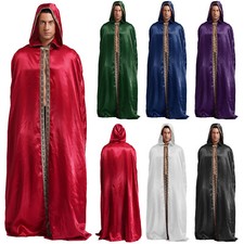 Mens Cape Gothic Robe Magical