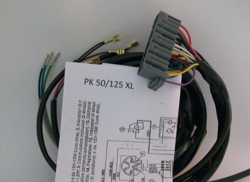 Electrical wiring system - wiring, vespa