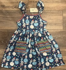 Pete + Lucy Dress Size 4T New NWT NOS Outer Space Boutique Soft