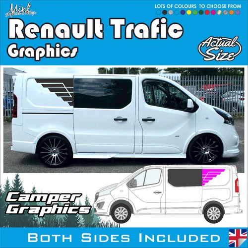 Swb renault trafic - camper, side
