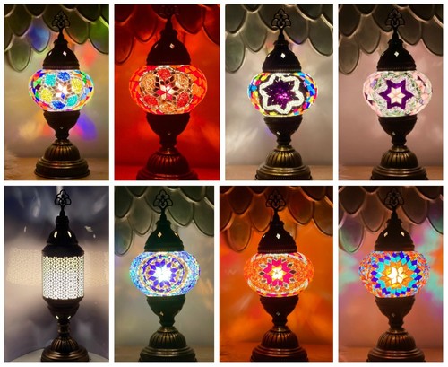 Turkish moroccan mosaic - moroccan, lamp