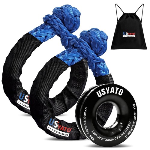 Soft shackle recovery ring - recovery,