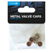 5 X Metal Schrader Car Van