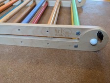 TriClimb Wooden Climbing Frame Triangle - Pastel & Natural Rungs