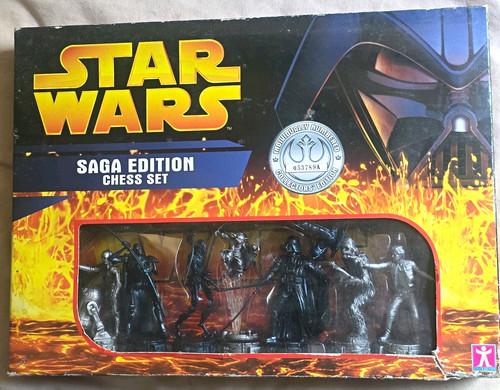Star wars saga - star, chess