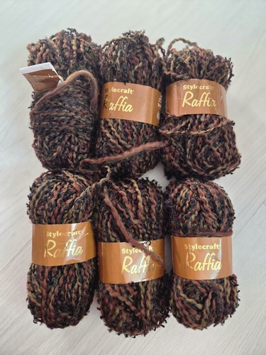 New stylecraft raffia fluffy - new,