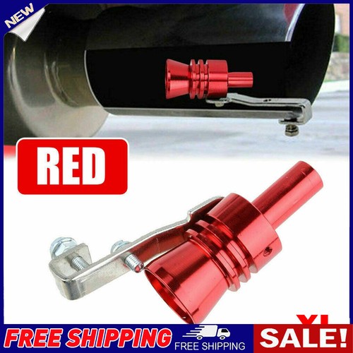 Red car exhaust pipe - xl,
