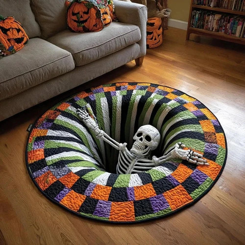 Halloween vortex round - halloween, 3d